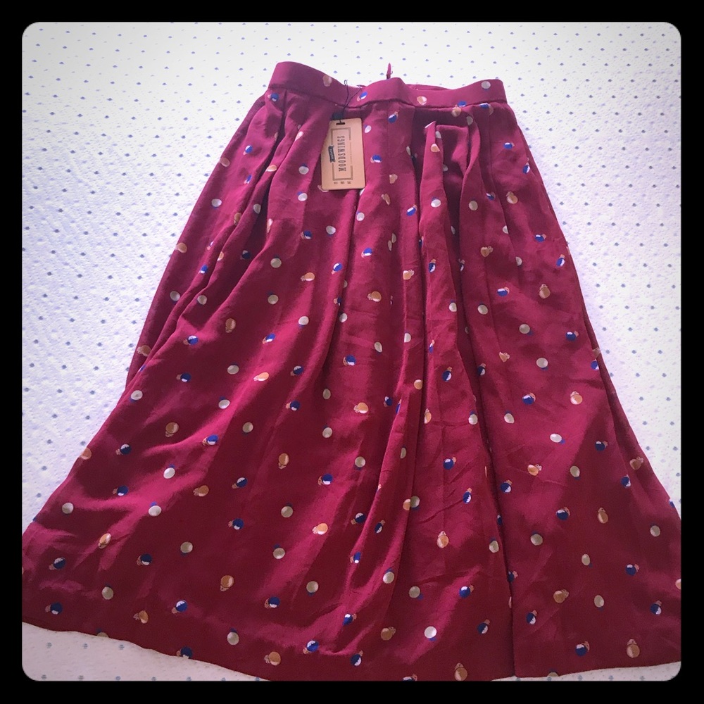 Vintage midi skirt